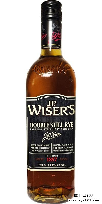 J.P. Wiser's Double Still Rye