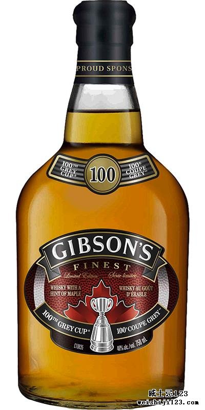 Gibson's Finest 100th Grey Cup