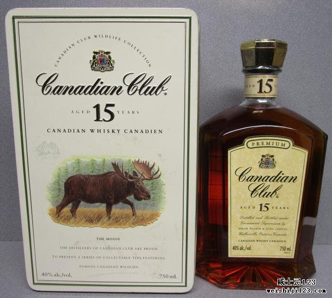 Canadian Club 15-year-old