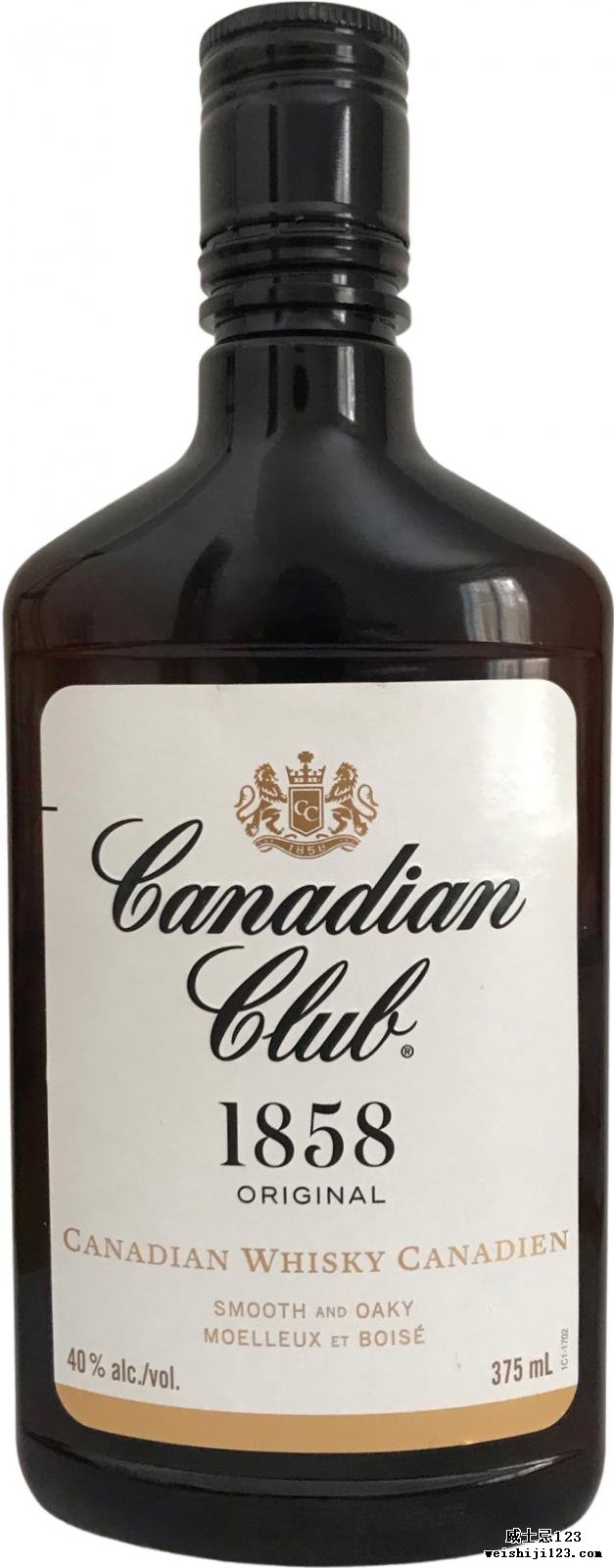 Canadian Club 1858 Original