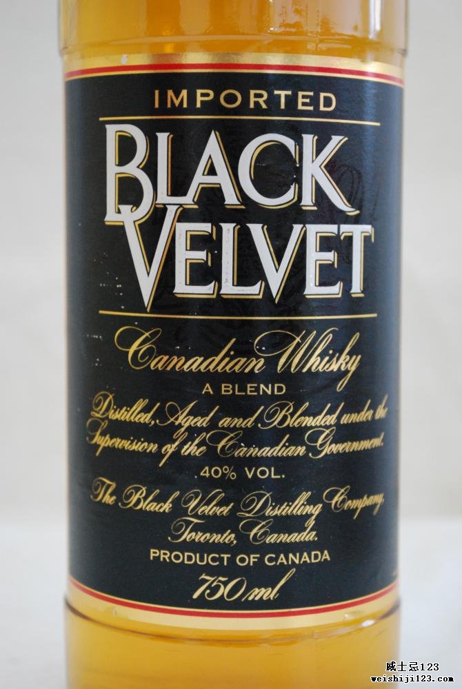 Black Velvet Imported