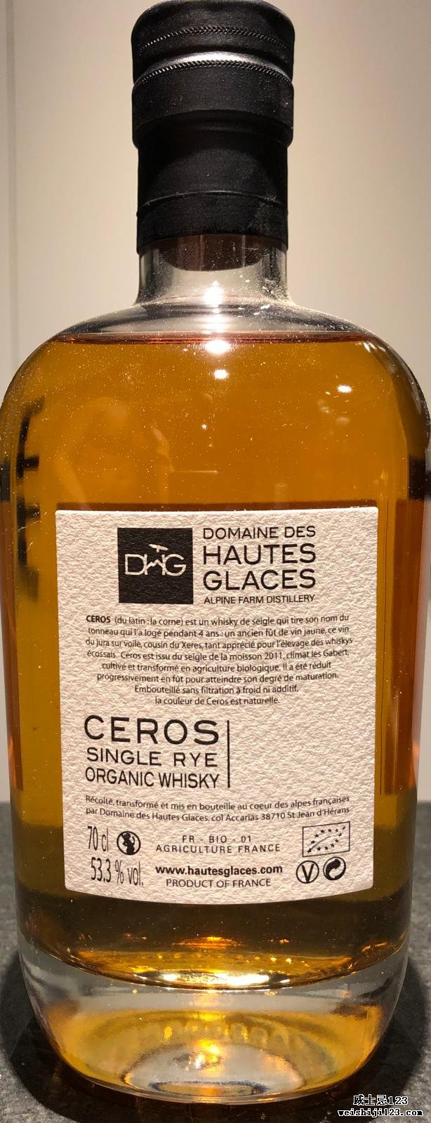 Domaine des Hautes Glaces Ceros