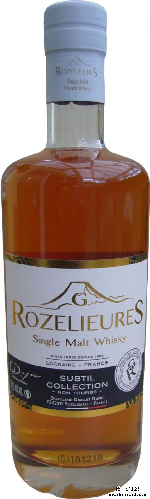 G. Rozelieures Subtil Collection