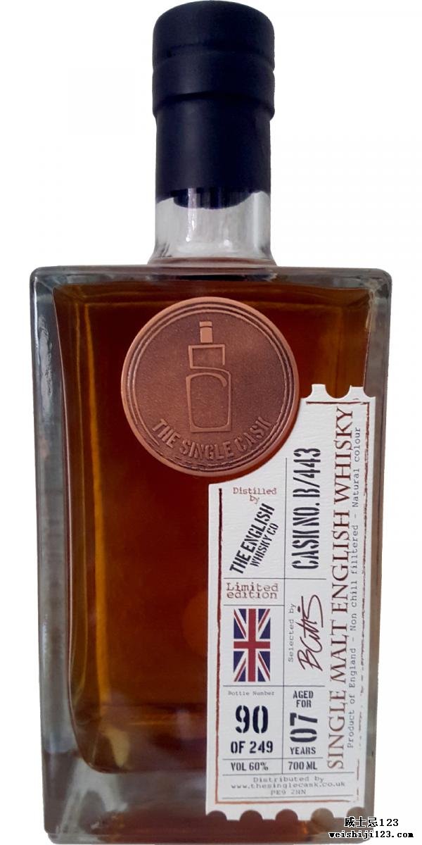 The English Whisky 07-year-old TSCL