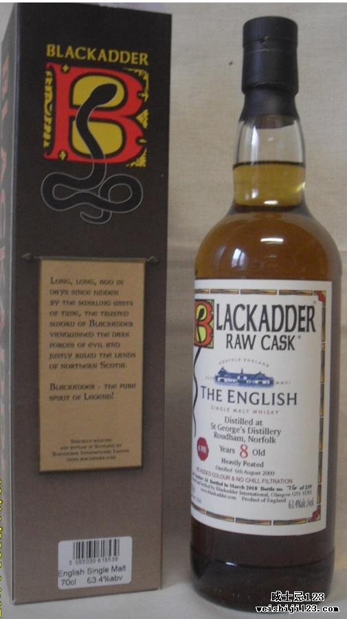 The English Whisky 2009 BA
