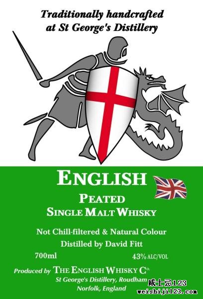 The English Whisky Peated