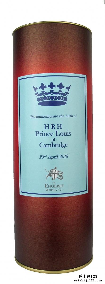 The English Whisky HRH Prince Louis of Cambridge