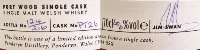 Penderyn Port Wood Single Cask