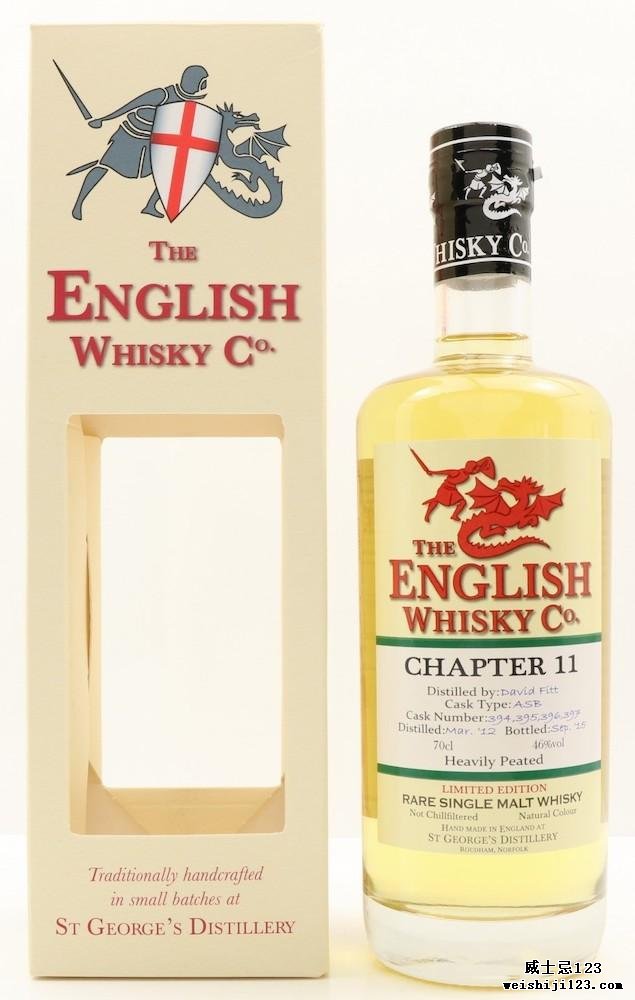 The English Whisky 2012