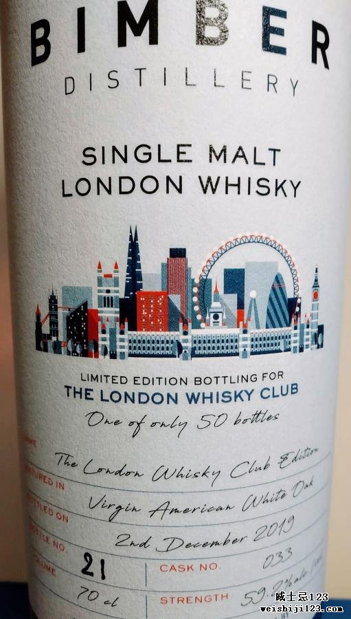 Bimber The London Whisky Club Edition