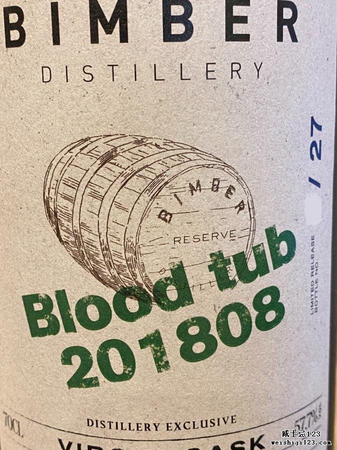 Bimber Blood tub 201808