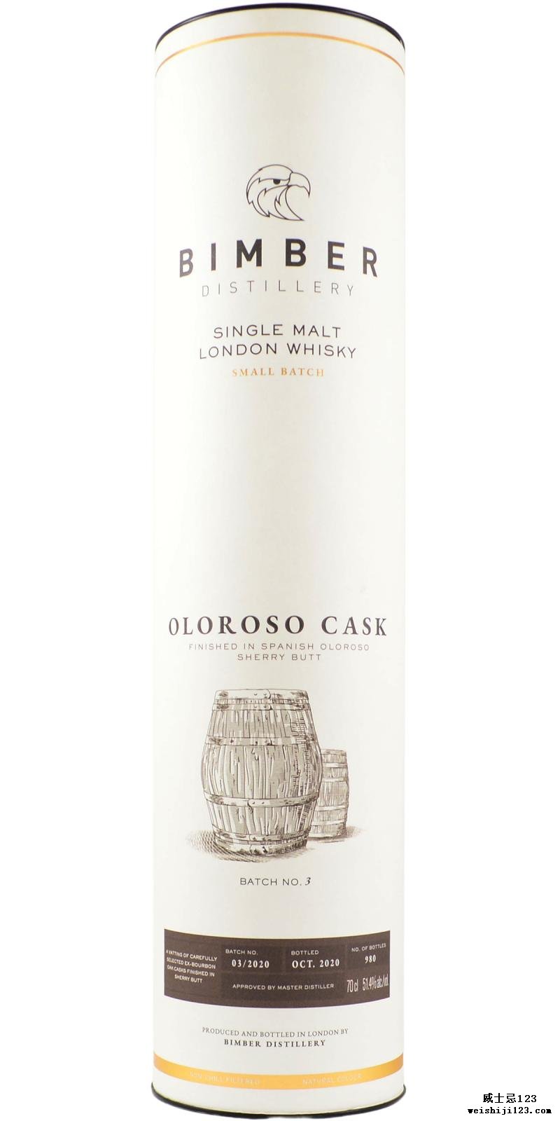 Bimber 2016 - Oloroso Cask