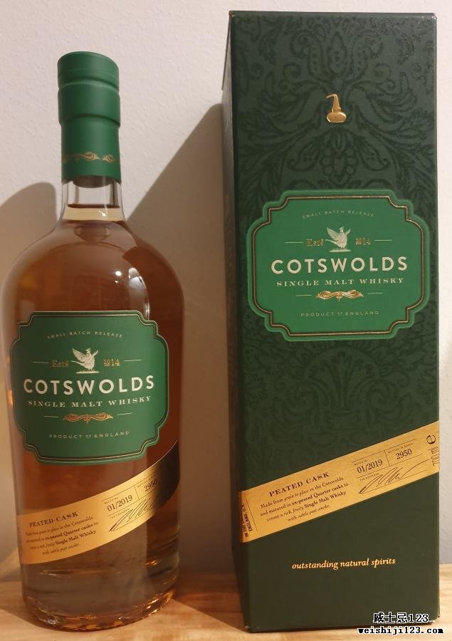 Cotswolds Distillery Peated Cask