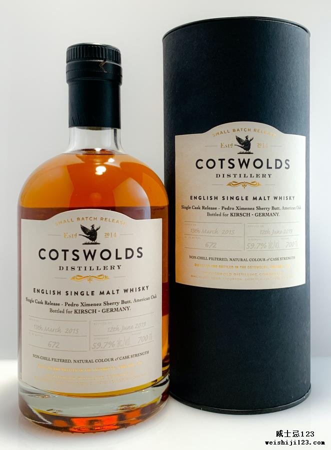 Cotswolds Distillery 2015