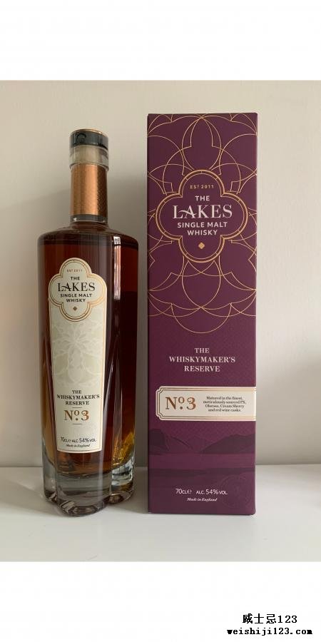 The Lakes The Whiskymaker's Reserve No. 3