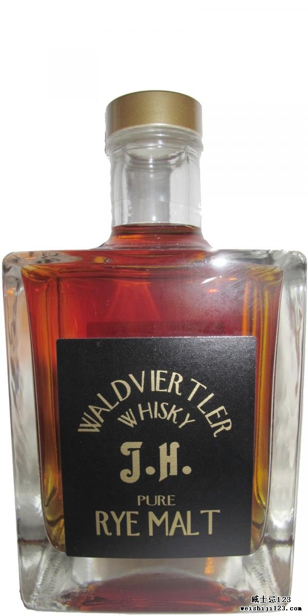 Waldviertler Whisky J.H. Pure Rye Malt