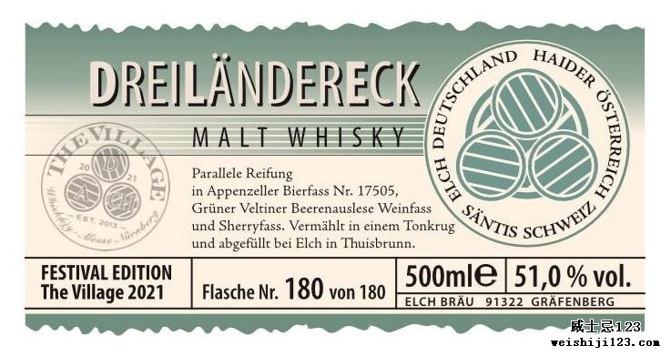 Dreiländereck Malt Whisky