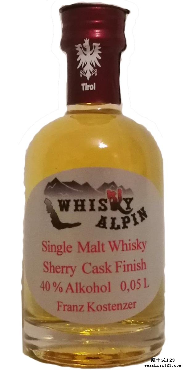 Whisky Alpin Single Malt Whisky