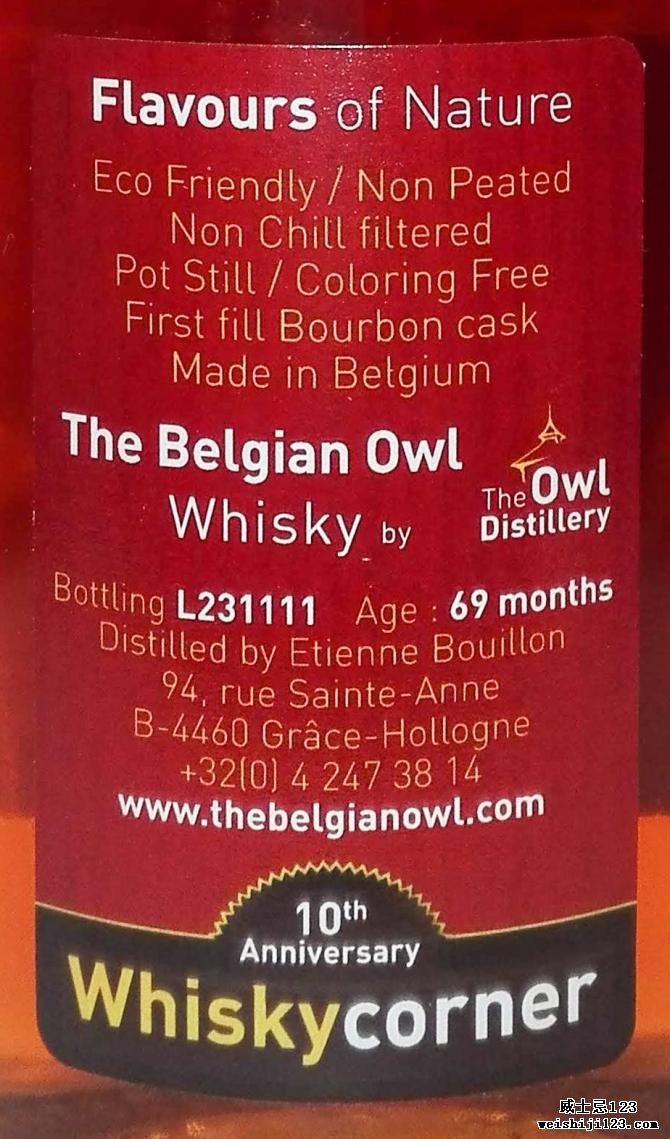 The Belgian Owl 69 months Sherry Cask