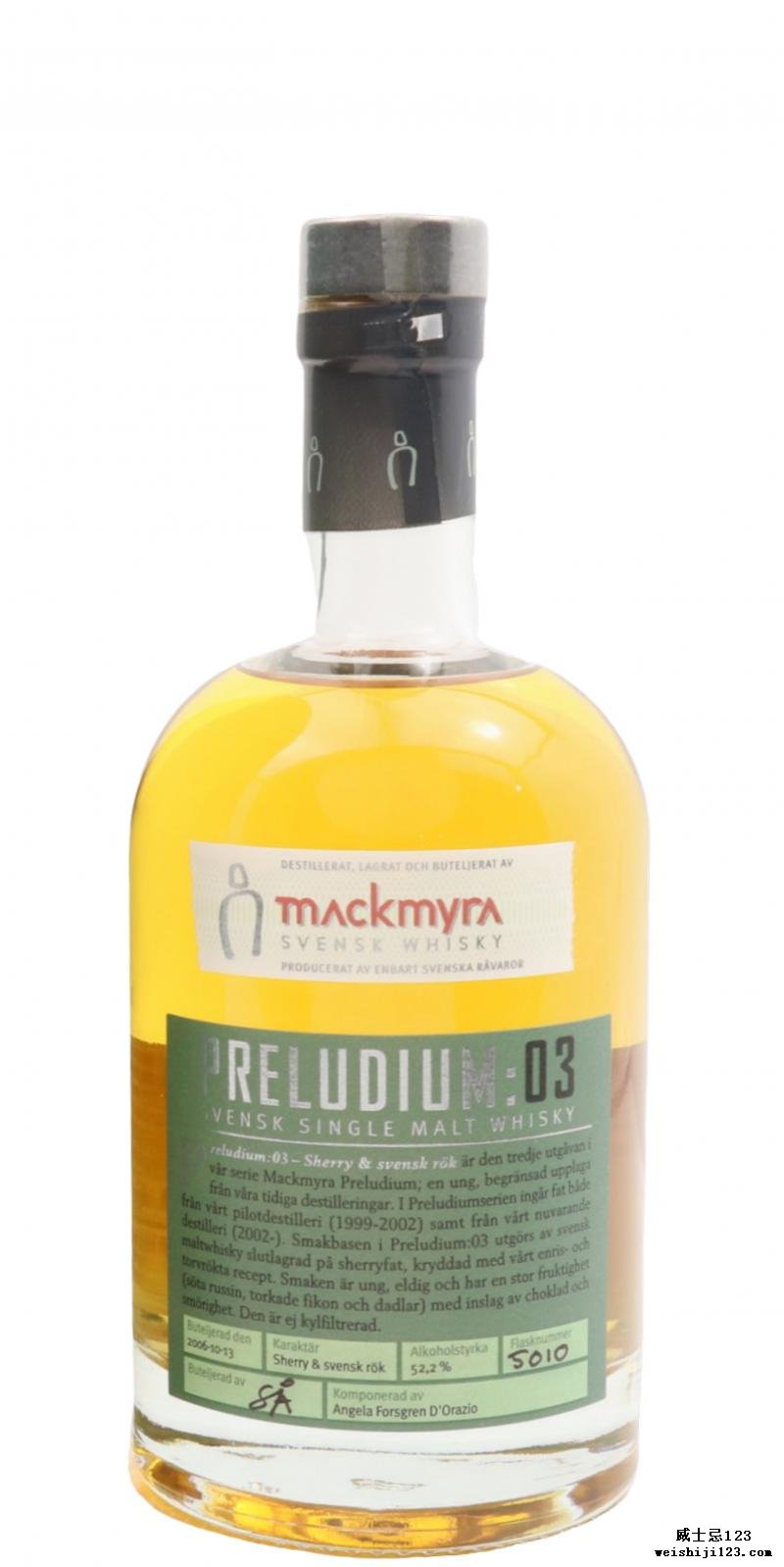 Mackmyra Preludium: 03