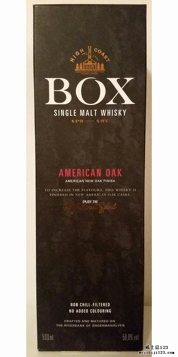 Box American Oak