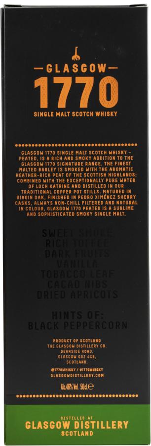 1770 Glasgow Single Malt - Peated