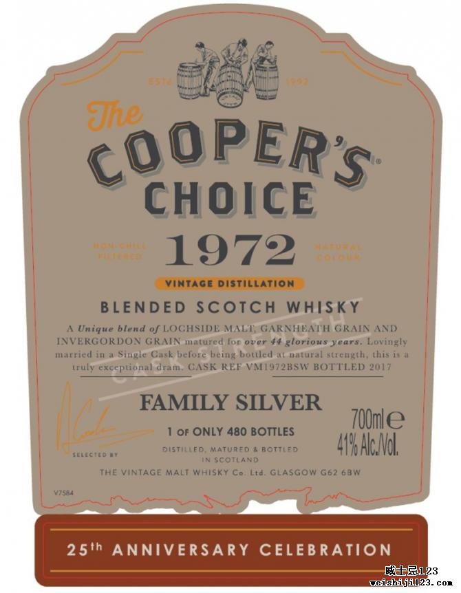 Blended Scotch Whisky 1972 VM