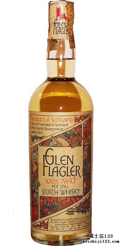 Glen Flagler 100% Malt Pot Still Scotch Whisky