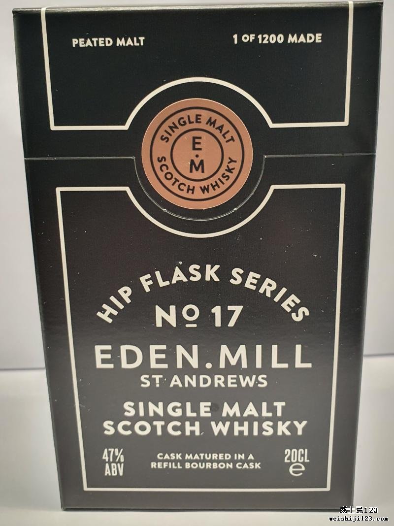 Eden Mill Hip Flask Series Nr. 17