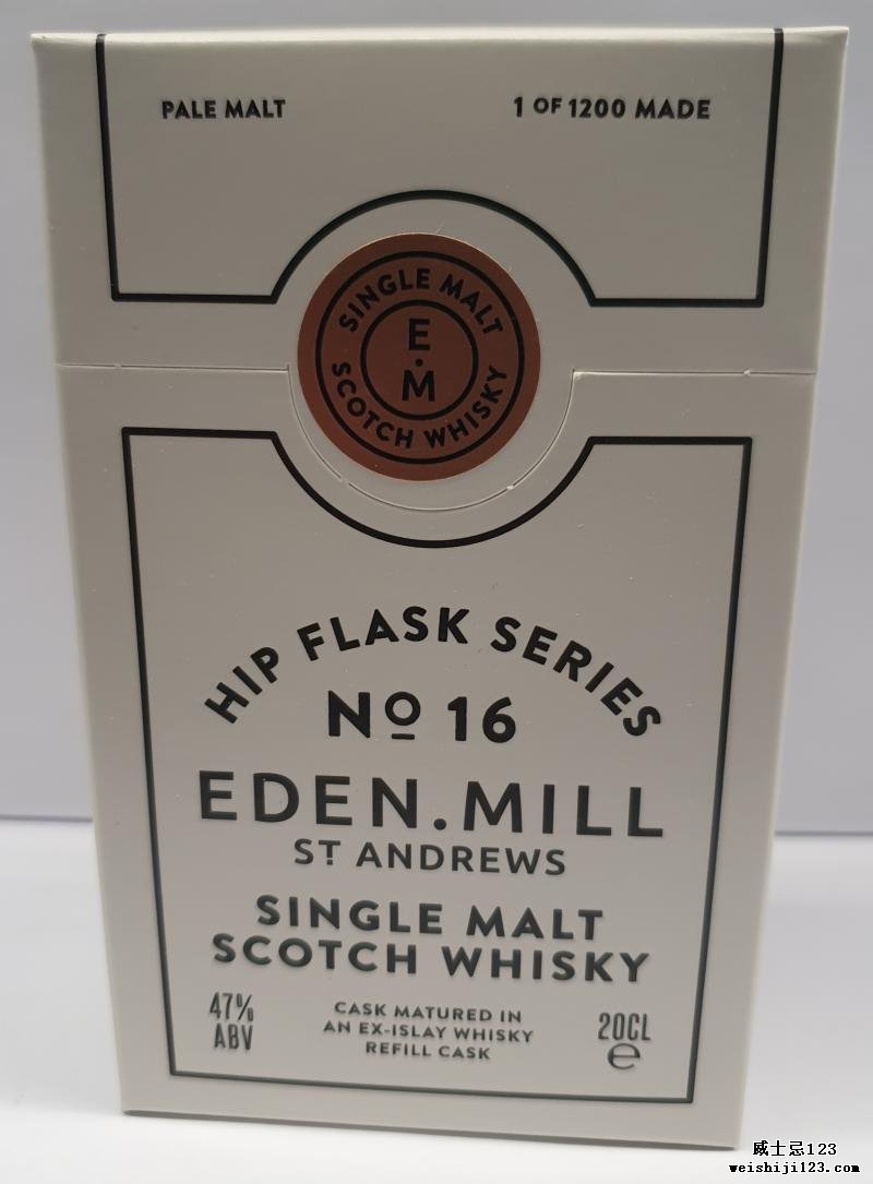 Eden Mill Hip Flask Series Nr. 16