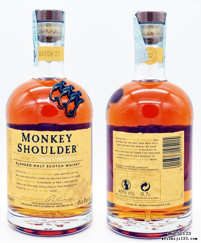 Monkey Shoulder Batch 27 - Smooth And Rich