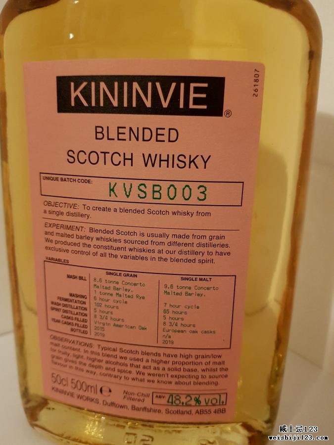 Kininvie KVSB003