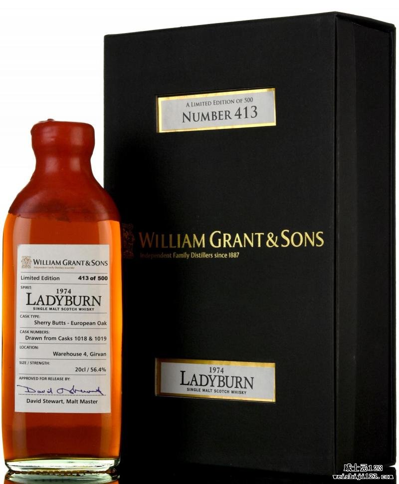 Ladyburn 1974 William Grants & Sons