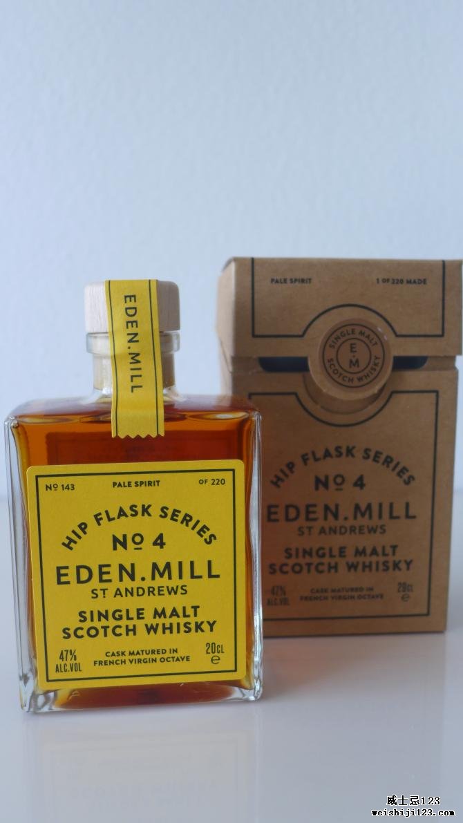 Eden Mill Hip Flask Series No. 4