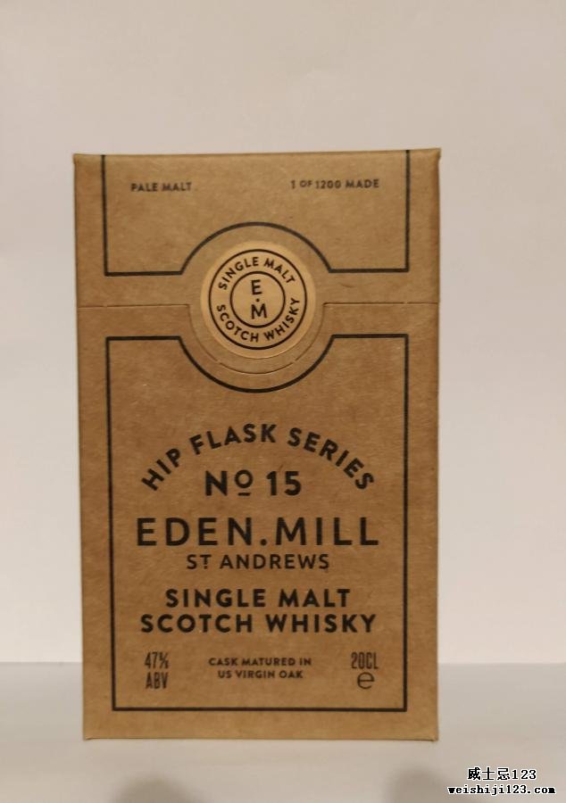 Eden Mill Hip Flask Series No. 15