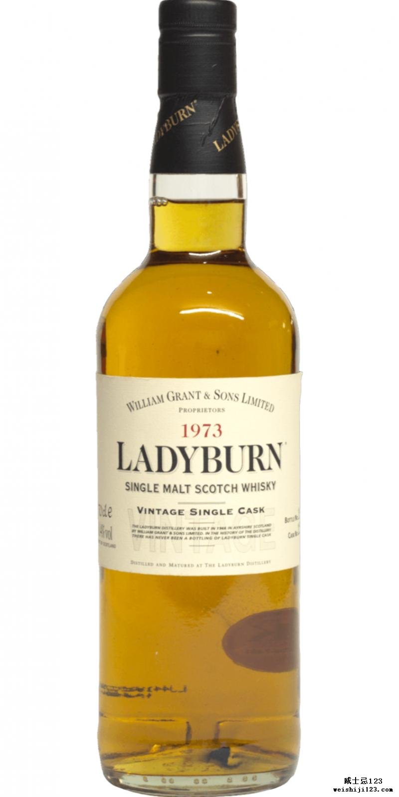 Ladyburn 1973 Cask 1591