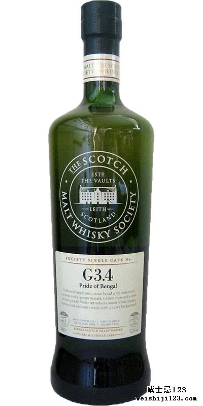 Caledonian 1984 SMWS G3.4