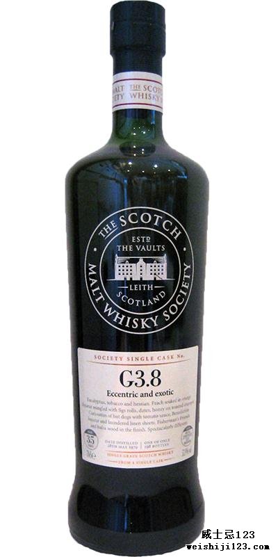 Caledonian 1979 SMWS G3.8