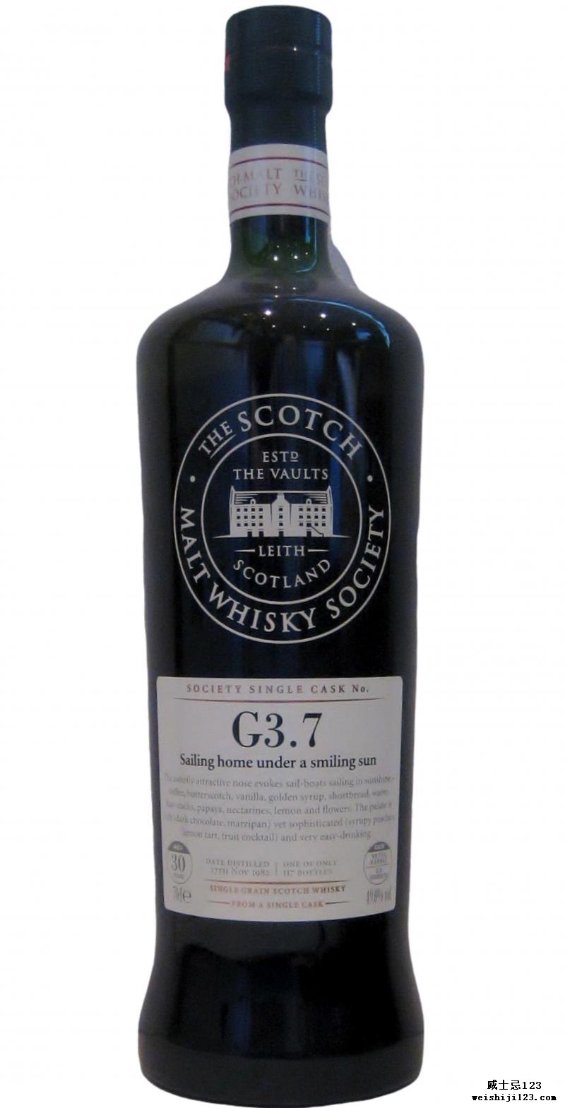 Caledonian 1982 SMWS G3.7