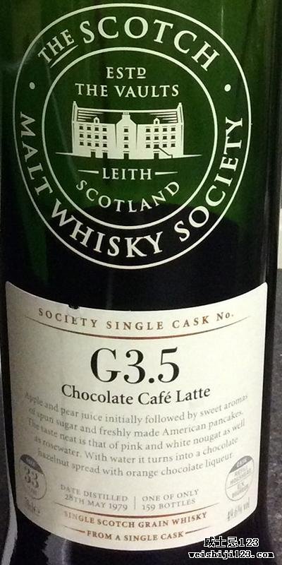 Caledonian 1979 SMWS G3.5