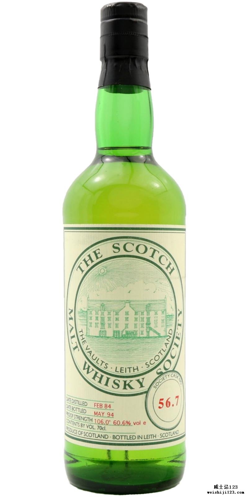 Coleburn 1984 SMWS 56.7