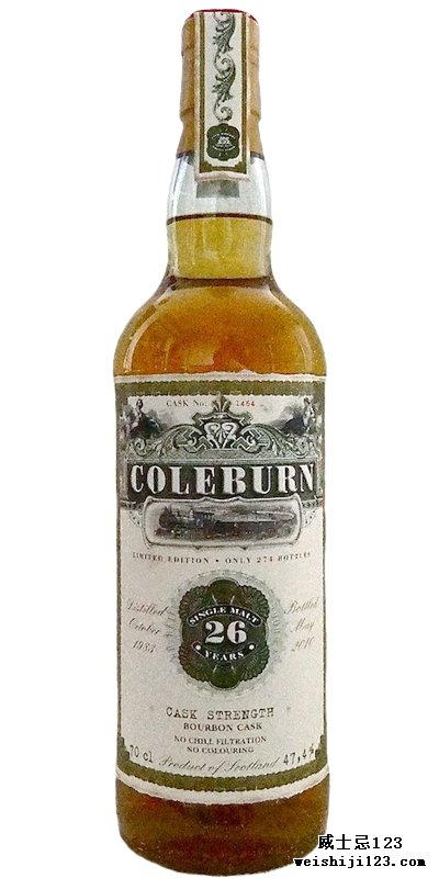 Coleburn 1983 JW