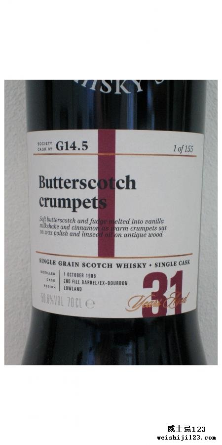 Dumbarton 1986 SMWS G14.5