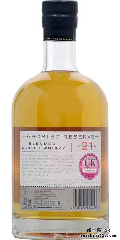 William Grant & Sons Limited Ghosted Reserve