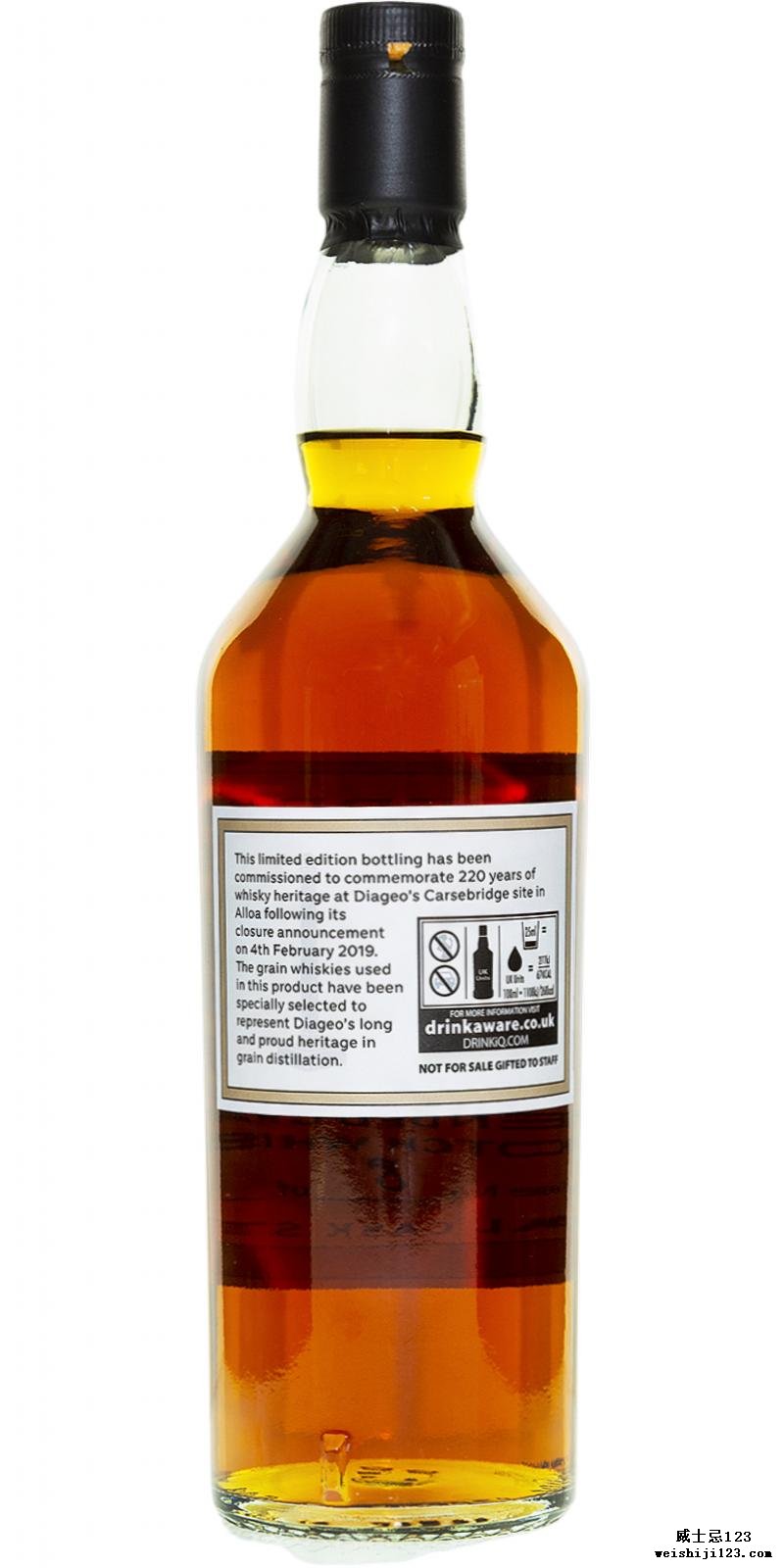 Carsebridge House Natural Cask Strength