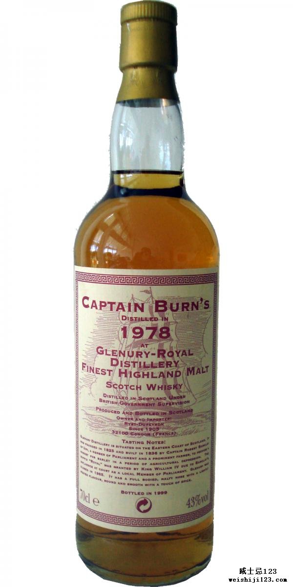 Glenury Royal 1978 CpB