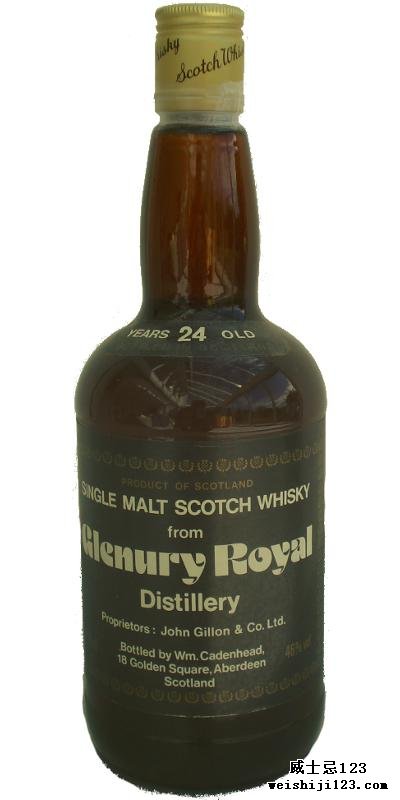 Glenury Royal 24-year-old CA