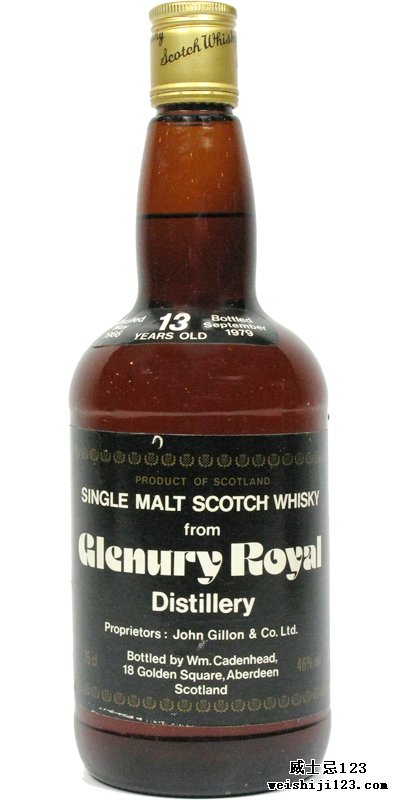 Glenury Royal 1966 CA