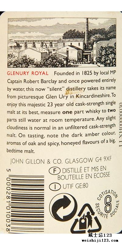 Glenury Royal 1971