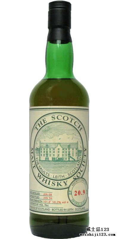 Inverleven 1968 SMWS 20.9